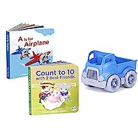 Photo 1 of  Green Toys Pick up Truck and 2 Board Books
