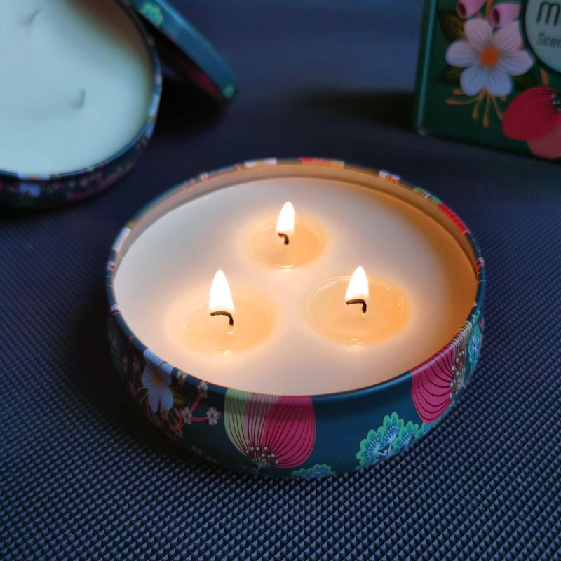 Photo 1 of 2 PACK MODREA ROSES SCENTED CANDLES