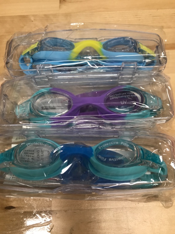 Photo 1 of 3 ITEMS, KIDS GOGGLE, ONE SIZE BUNDLE