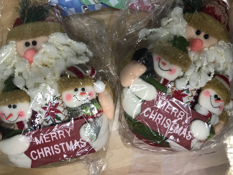 Photo 1 of 2 ITEMS, CHRISTMAS DECORATION BUNDLE