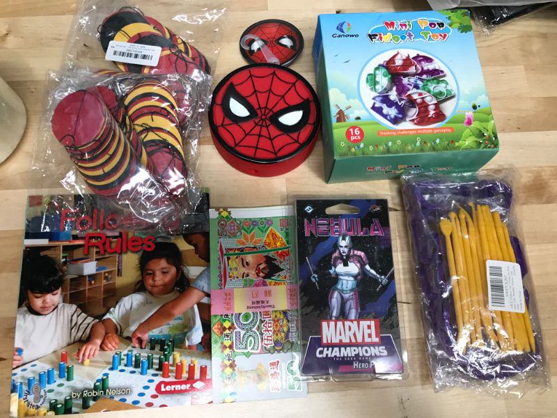 Photo 1 of 8 ITEMS ASSORTED KIDS TOYS BUNDLE