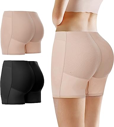 Photo 1 of Hip Enhancer Panties for Women Mid Waisted Underwear Comfortable Thigh Slimming Invisuble Body Shaper Daily Wear X-Large