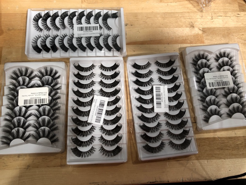 Photo 1 of 5 ITEMS, FAKE EYELASHES BUNDLE