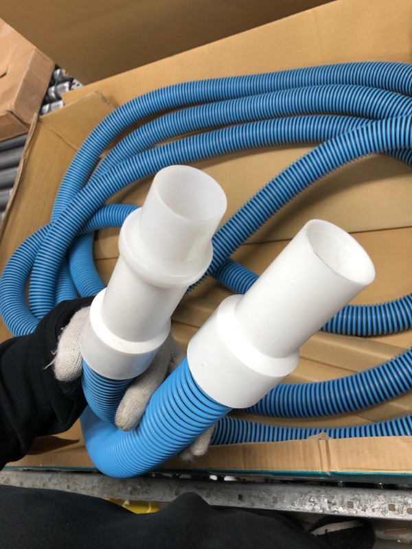 Photo 3 of 1.5" Vac Hose with Swivel Cuff Length: 25 feet