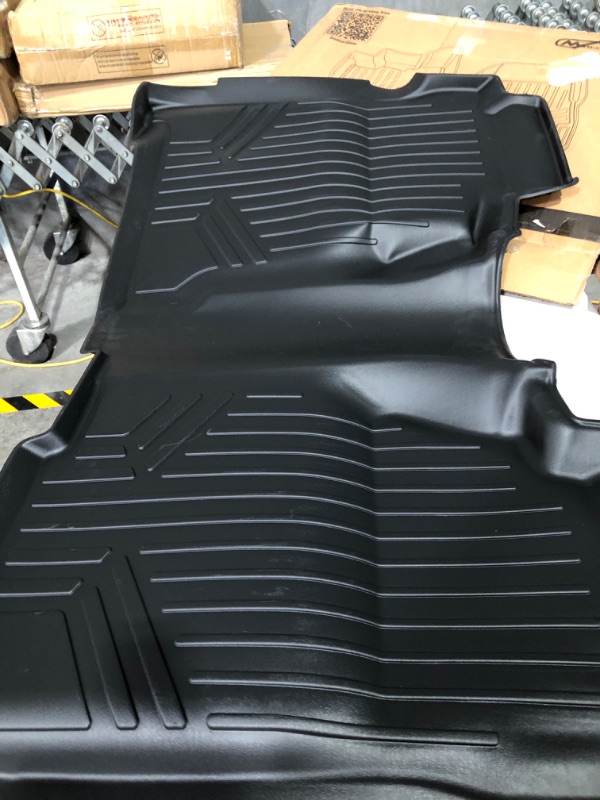 Photo 3 of **SEE NOTES**
SMARTLINER Custom Fit Floor Mats 2 Row Liner Set Black Compatible with Crew Cab 2014-2018 Silverado/Sierra 1500-2015-2019 2500/3500 HD