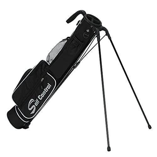 Photo 1 of **DAMAGED*** Self Control Lightweight Golf Bag with Stand & Strap, Easy to Carry Golf Club Bags, Durable Pitch and Putty Stand Bag
