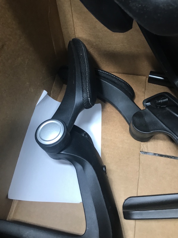 Photo 1 of ***PARTS ONLY NOT FUNCTIONAL***Nobofeeling Office Chair, High Back Desk Chair with 5 Years Warranty and Adjustable Lumbar Support, Swivel Task Chair with Soft Seat & Ergonomic Backrest for Pain Back, Computer Chair for Heavy People
