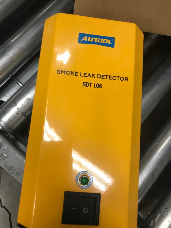Photo 2 of **ITEM USED**
Smoke Leak Detectors Automotive Fuel Leak Detectors SDT106 EVAP Smoke Machine Leak Tester Pipe 