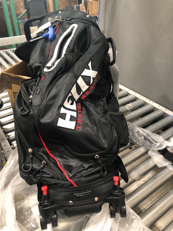 Photo 1 of **SEE NOTES**
Helix detachable golf bag with wheels 