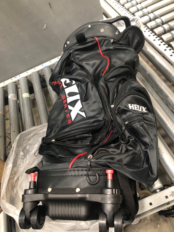 Photo 1 of **SEE NOTES**
Helix detachable golf bag with wheels 
