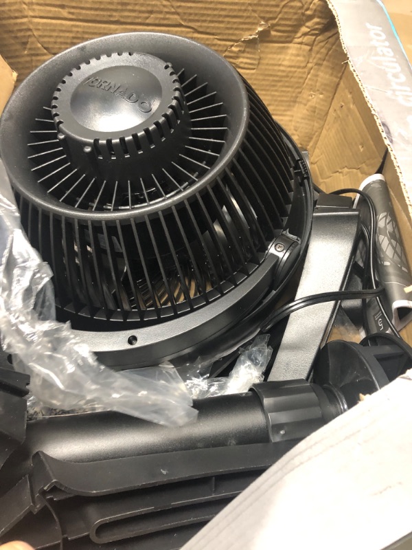 Photo 3 of 683 Pedestal Whole Room Air Circulator Fan, 32 in.-38 in. Adjustable Height