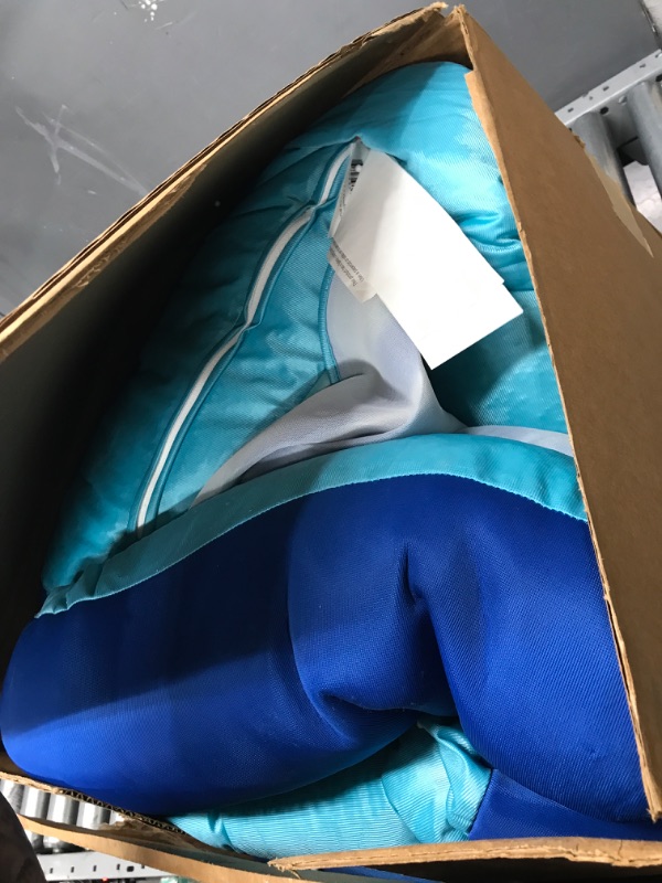Photo 1 of Big Joe Lazy Lounger Pool Float Blurred Blue