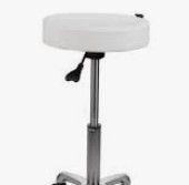 Photo 1 of White Rolling Stool