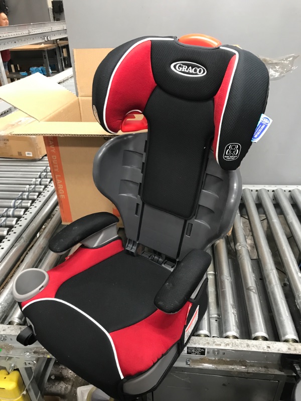 Photo 2 of **SEE NOTES**
Graco Affix Highback Booster Seat with Latch System, Atomic
