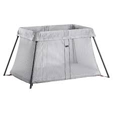 Photo 1 of **See Notes**
 BabyBjörn Foldable Travel Crib Light, Silver, One Size
