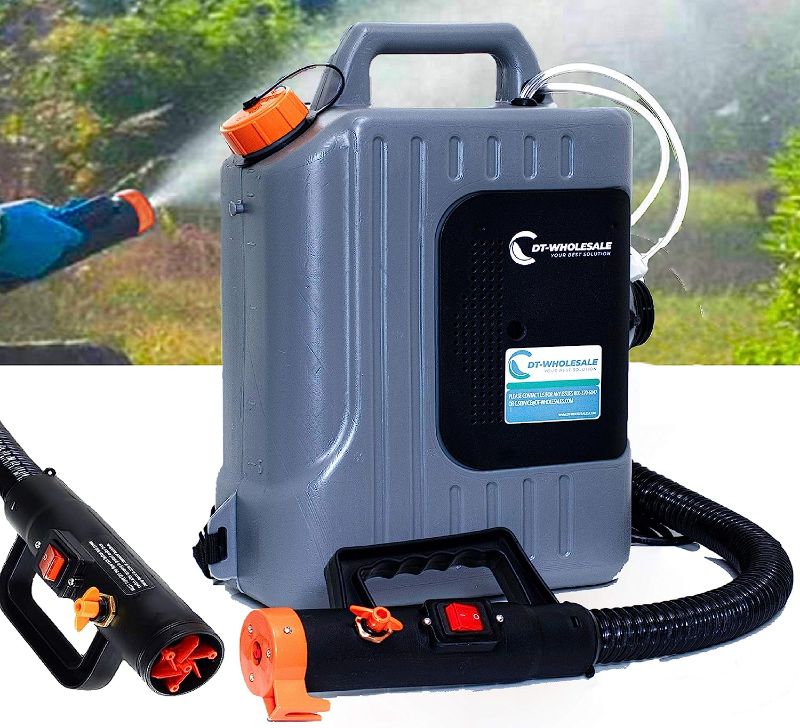 Photo 1 of (PARTS ONLY)Portable ULV Fogger/Sprayer Backpack Machine 10L Electric, 110V, Distance 8-10 Meters - Disinfection Sprayer, Large Area Disinfection Machine Suitable for Indoor Outdoor Garden Home Hotel School
