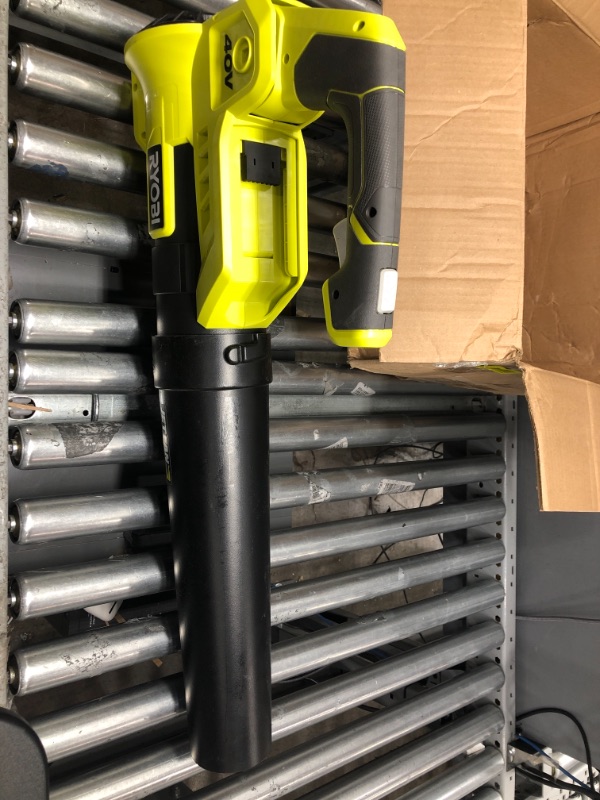 Photo 2 of ***UNTESTED - BATTERY NOT INCLUDED*** RYOBI 110 MPH 525 CFM 40-Volt Lithium-Ion Cordless Variable-Speed  Leaf Blower