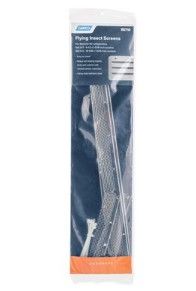 Photo 1 of 2 Camco RV Flying Insect Screen for Norcold Side-by-Side RV Refrigerator Vents | for Prevention of Nest Building in RV Vents by Flying Insects | Includes (6) Screens Total (42168), Silver