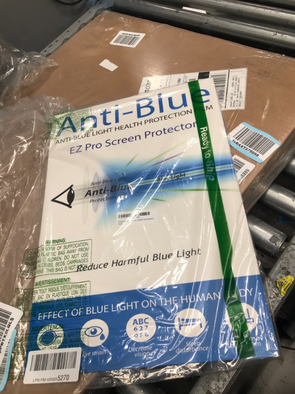 Photo 1 of Premium Anti Blue Light and Anti Glare Screen Protector (2 Pack) for 19 inches Monitor. Screen Protector Size is 16.1 inches Width x 10.1 inches Height. Easy and Bubble Free Installation