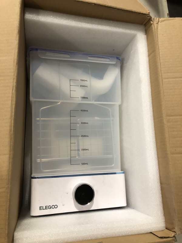 Photo 2 of **USED**
ELEGOO Mercury X Bundle with Separate Wash Station and Cure Station for Large Resin 3D Printed Models, Compatible with Saturn, Mars MSLA 3D Printers