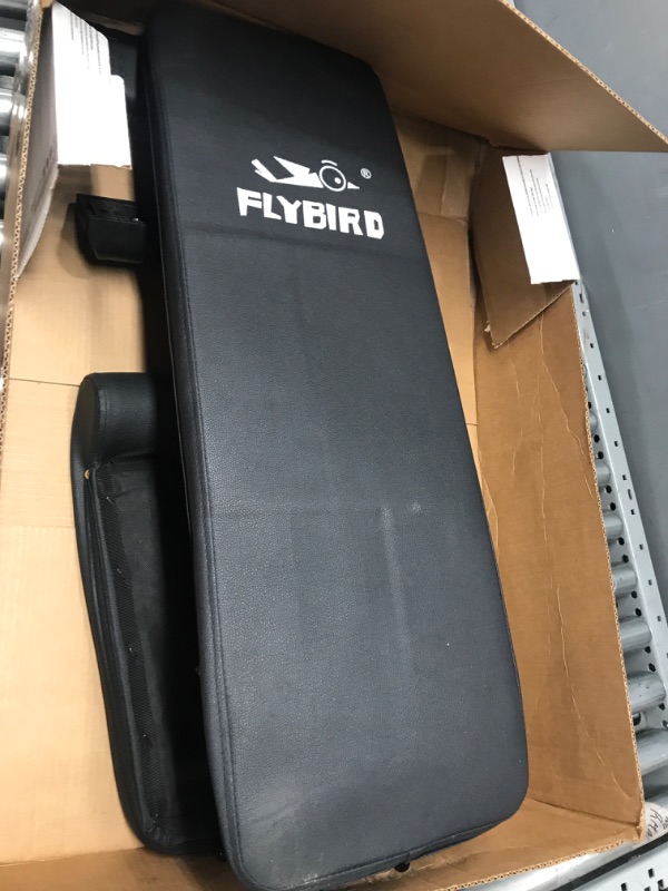 Photo 2 of **MISSING PARTS* FLYBIRD Weight Bench, Workout Bench for Home Gym and Full Body Workout, Adjustable Weight Bench Incline Bench with Fast Folding -New Version
