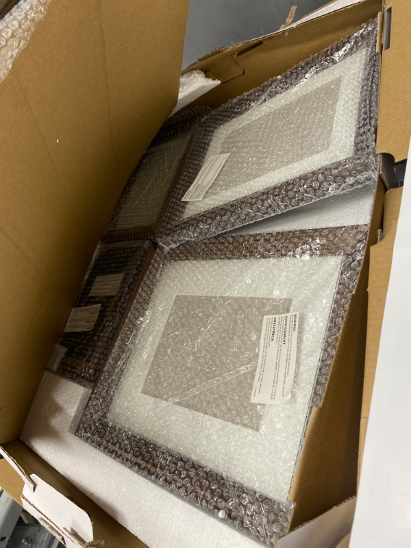 Photo 1 of *MISSING BOX 2 OF 2** BORDEAUX 10PC WOOD FRAME SET CHARCOAL