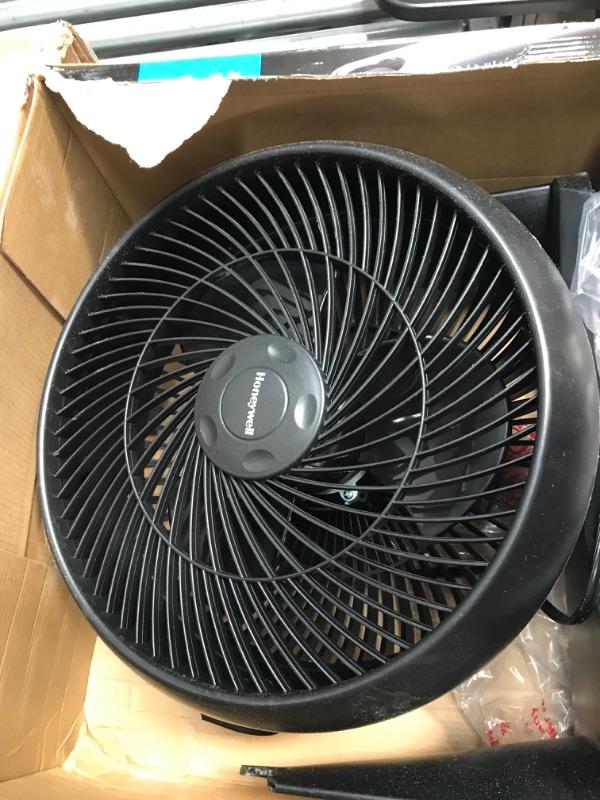 Photo 2 of 12 in. 3 Speed Whole Room Circulator Floor Fan