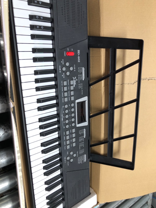 Photo 2 of **microphone only records piano sounds**
UIOTYO 61 keys piano keyboard, keyboard piano for beginners, portable piano keyboard