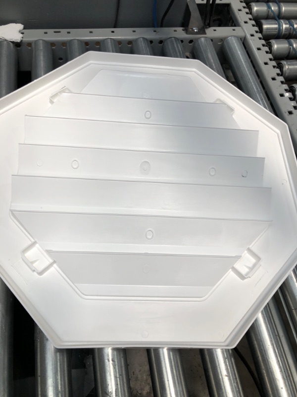 Photo 5 of **** NEW  **** Suntown 22" Octagon Functional Gable Vent with Screen - 2 Piece Construction - White