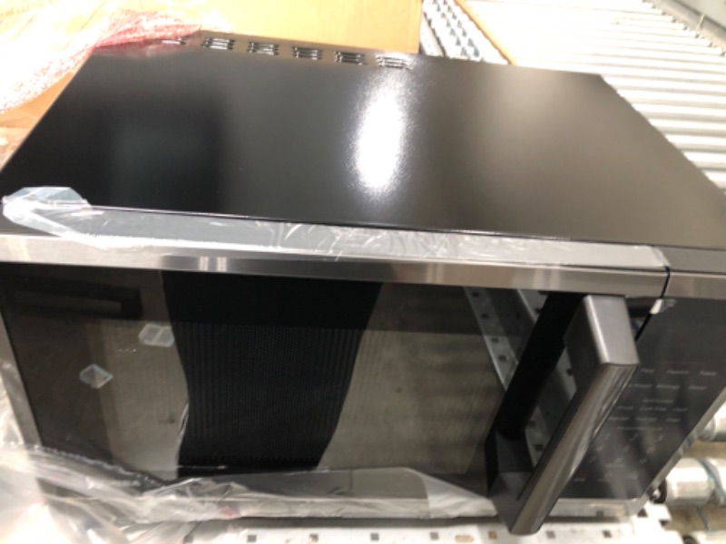 Photo 12 of TOSHIBA ML2-EM09PA(BS) Small Countertop Microwave Oven With 6 Auto Menus, Kitchen Essentials, Mute Function & ECO Mode, 0.9 Cu Ft, 10.6 Inch Removable Turntable, 900W, Black Color 0.9 Cu.Ft.