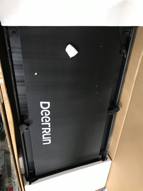 Photo 2 of **PARTS ONLY, MISSING PARTS, NON-FUNCTIONAL**DeerRun Under Desk Treadmill, white