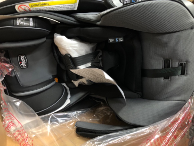 Photo 2 of Chicco KeyFit 35 Infant Car Seat - Onyx | Black Durable Woven Seat Pad Onyx