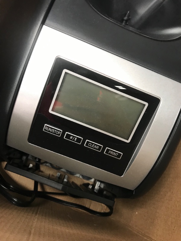 Photo 3 of USED ITEM
Royal Sovereign 4 Row Electric Coin Counter with Patented Anti-Jam Technology & Digital Counting Display (FS-44N), Black FS-44N FS-44N