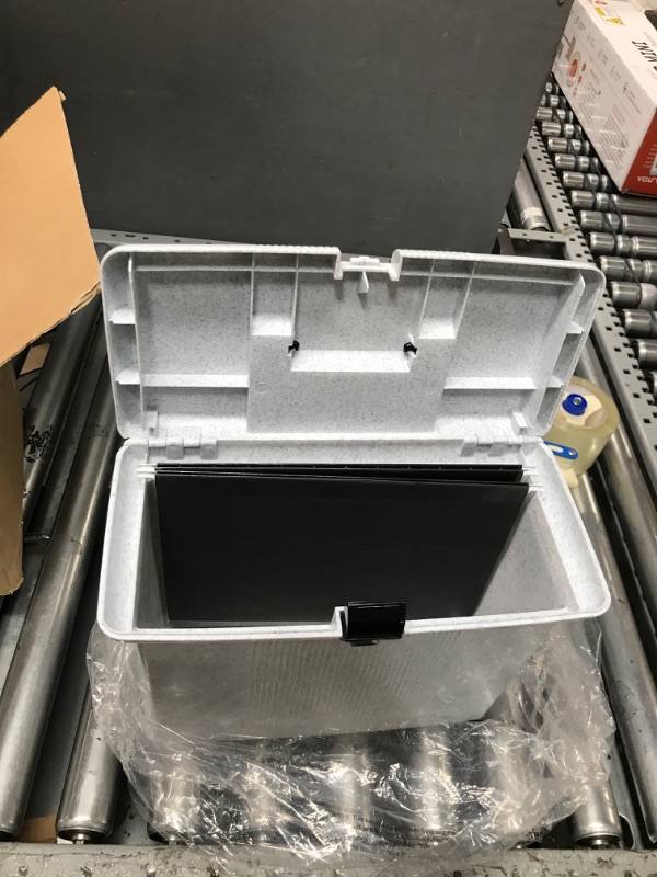 Photo 1 of Pendaflex® Portable File Box, Granite, 11" H x 14" W x 6-1/2" D
