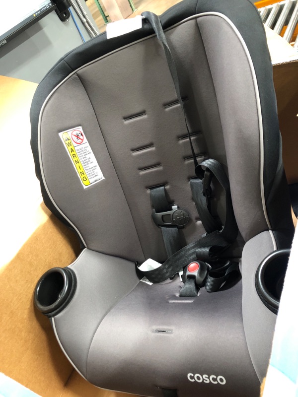 Photo 2 of Cosco Onlook 2-in-1 Convertible Car Seat, Rear-Facing 5-40 pounds and Forward-Facing 22-40 pounds and up to 43 inches, Black Arrows