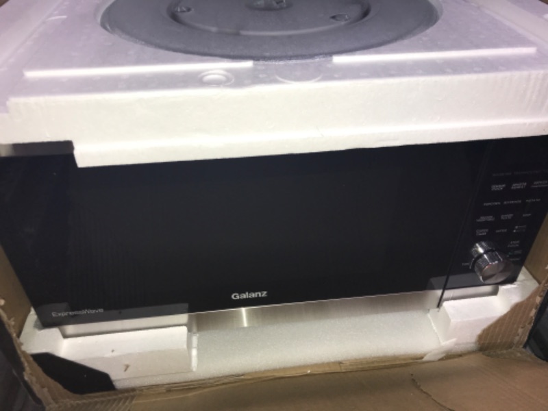 Photo 1 of **PARTS ONLY**
Galanz Microwave Oven ExpressWave with Patented Inverter Technology 1250W 2.2 Cu Ft Stainless Steel GEWWD22S1SV125