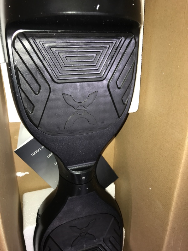 Photo 1 of **PARTS ONLY, NON-FUNCTIONAL** Hover-1 Drive Electric Hoverboard | 7MPH Top Speed, 3 Mile Range, Long Lasting Lithium-Ion Battery, 6HR Full-Charge, Path Illuminating LED Lights Black