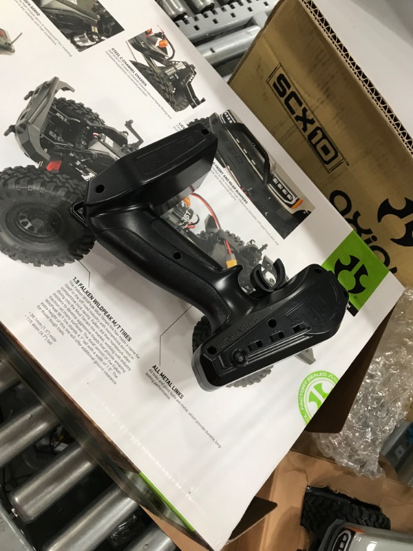 Photo 3 of Axial RC Truck 1/10 SCX10 III Base Camp 4WD Rock Crawler Brushed RTR (Batteries and Charger Not Included), Grey, AXI03027T3