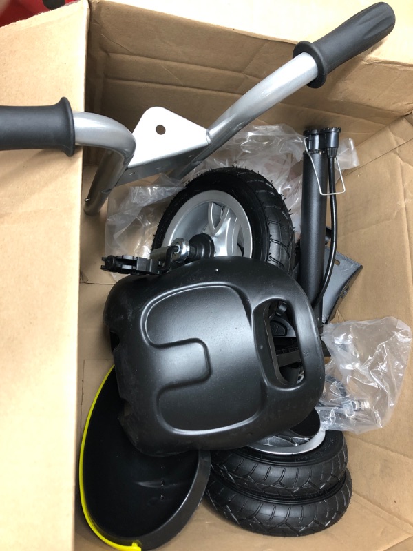 Photo 4 of *MISSING PARTS* 
Lazery Toddler Tricycle - 3-Wheel Bike for Kids Ages 2-4 Years Old - with Handlebars, Bottle Holder, Basket, Adjustable Seat, Non-Slip Tires - Suitable for Indoor & Outdoor Use - Gifts for Children
