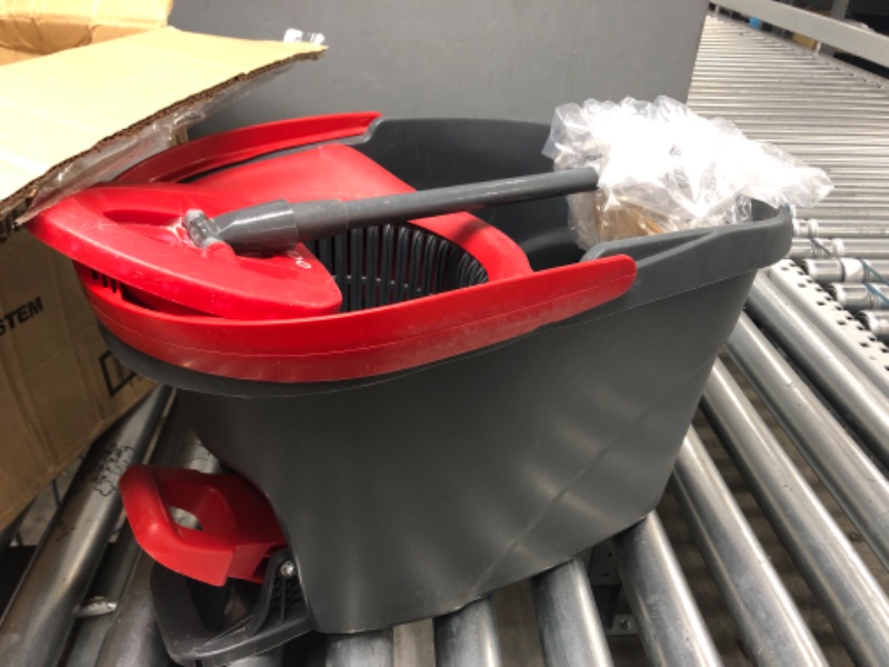 Photo 1 of *Missing parts* O-Cedar EasyWring Microfiber Spin Mop and Bucket Cleaning System
