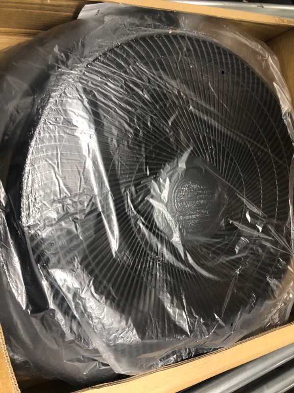 Photo 2 of Simple Deluxe 20 Inch 3-Speed Plastic Floor Fans Oscillating Quiet for Home Commercial, Residential, and Greenhouse Use, Outdoor/Indoor, Black (HIFANXFLOOR20PLATICEXP)