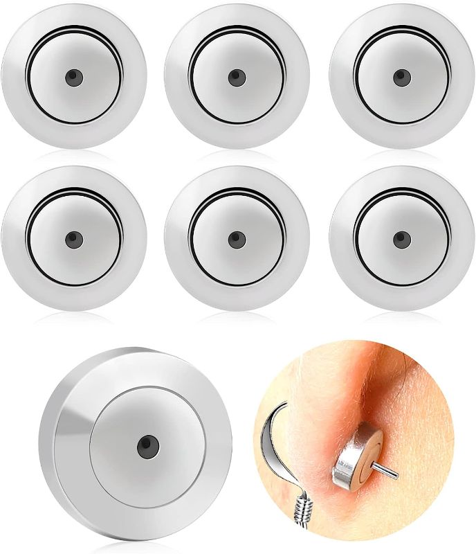 Photo 1 of ( BUNDLE 8 Pack )  6 Pcs Earring Backs for Droopy Ears, Locking Earring Backs Replacements for Diamond Studs, Secure Hypoallergenic Earring Backs Earring Replacements Earring Backs for Studs Heavy Earring