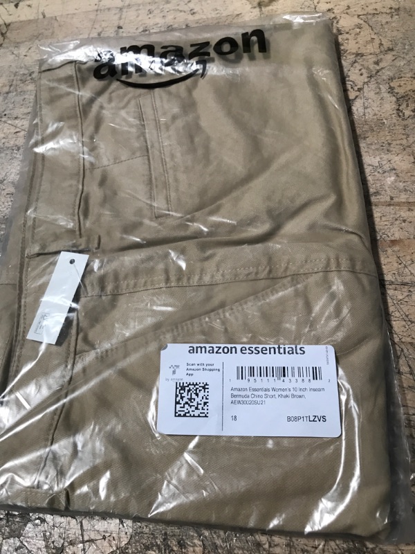 Photo 1 of amazon essentials 10 inch seam khaki - 18 