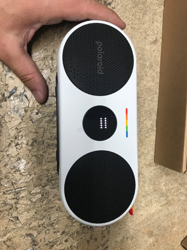 Photo 2 of Polaroid P2 Music Player (Black) - Powerful Portable Wireless Bluetooth Speaker Rechargeable with Dual Stereo Pairing
