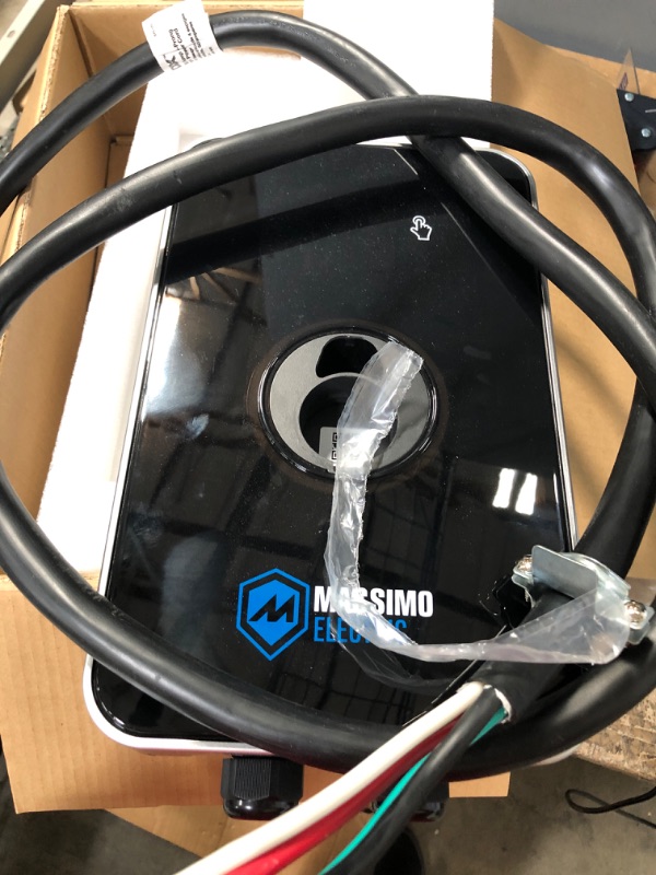 Photo 2 of Massimo Level 2 EV Chargers 50Amps, 240V up 37 Miles of Range per Hour of Charging, 23Foot Cable, Built for Indoor Outdoor Use, Compatible with All EVs Comes with 14-50 Nema Cable Water & UV Proof