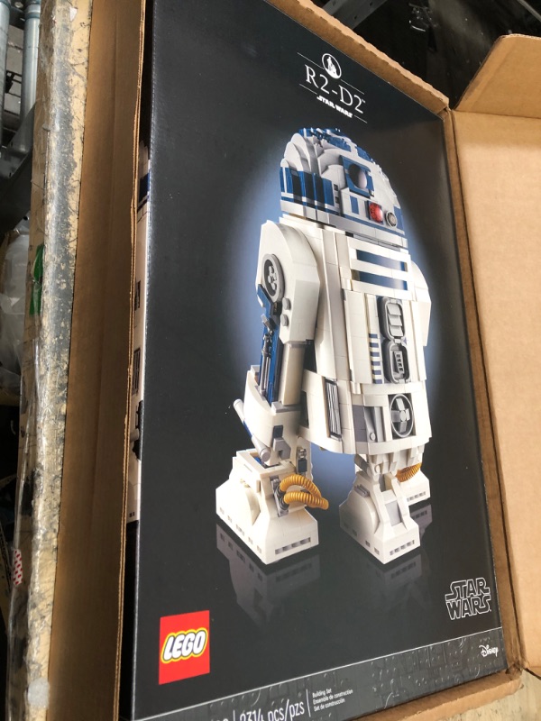Photo 5 of **BOX WAS FACTORY SEALED**  LEGO Star Wars R2-D2 75308 Building Set for Adults (2,314 Pieces) Frustration-Free Packaging