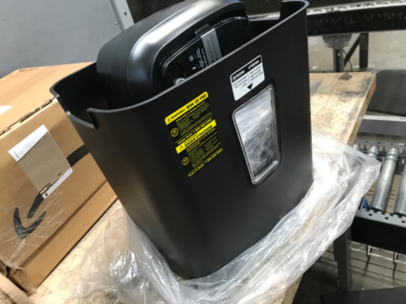 Photo 1 of Amazon Basics 12-Sheet Cross-Cut Paper and Credit Card Home Office Shredder