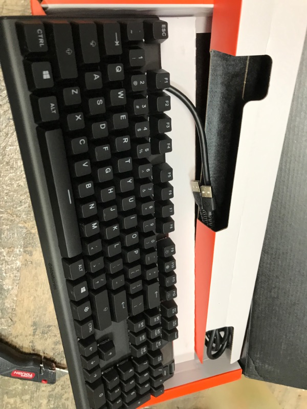 Photo 2 of SteelSeries Apex 7 Mechanical Gaming Keyboard – OLED Smart Display – USB Passthrough and Media Controls – Tactile and Quiet – RGB Backlit (Brown Switch)
