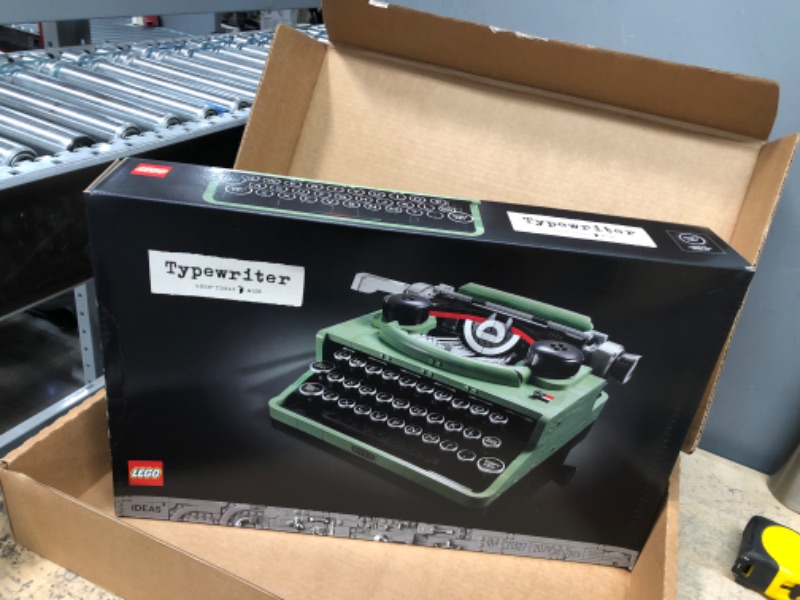 Photo 2 of **BAGS 1-11, 2 BOOKS, AND ONE STICKER INCLUDED*
LEGO Ideas Typewriter 21327 Building Set for Adults (2079 Pieces) Frustration-Free Packaging