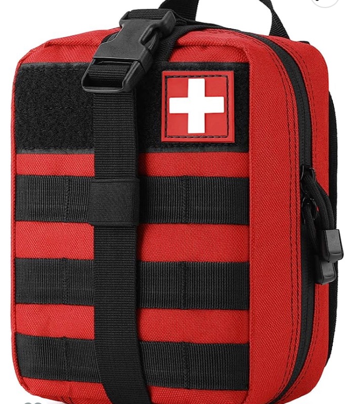Photo 1 of  Medical Pouch EMT First Aid Pouch Rip-Away IFAK Tactical Utility Pouch for Outdoor Activities Medical Supplies (Bag Only